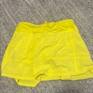 Yellow Women's Shorts